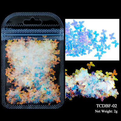 Holografic argint sclipici pentru unghii cu laser în formă de stea Paiete fulgi strălucitori Paillette DIY decorațiuni pentru unghii felii Accesorii