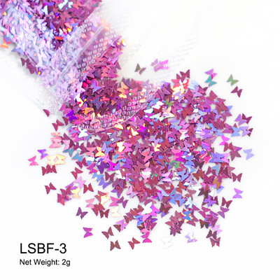 Holografic argint sclipici pentru unghii cu laser în formă de stea Paiete fulgi strălucitori Paillette DIY decorațiuni pentru unghii felii Accesorii