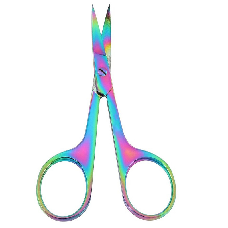 Višenamjenske male škare za bradu 1 KOM Škare za obrve Šareni alat za podrezivanje noktiju i zanoktica