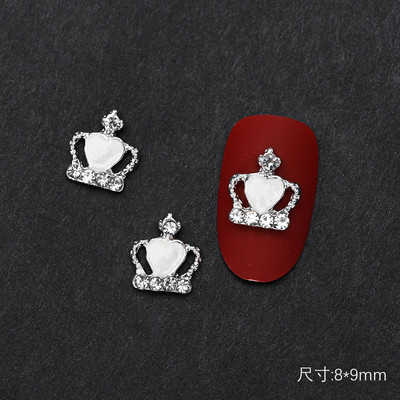 10 gab Baleta deju apavi 3D nagu piekariņi 8 mm rozā metāla deju apavi Lentes nagu mākslas darbi DIY Kawaii baleta loki manikīra piederumi un*&