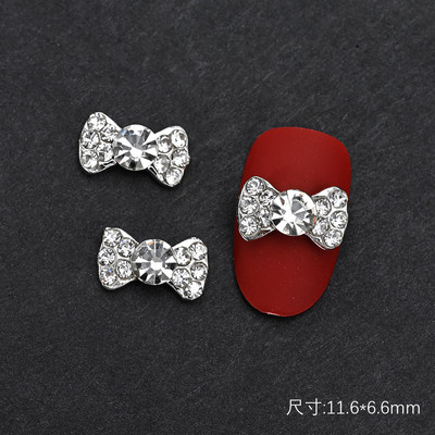 10 gab Baleta deju apavi 3D nagu piekariņi 8 mm rozā metāla deju apavi Lentes nagu mākslas darbi DIY Kawaii baleta loki manikīra piederumi un*&