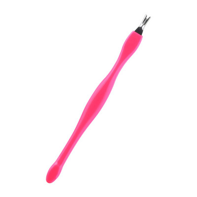 10 gab. Dead Skin Remover Nail Art Fork Kutikulu noņemšanas Knaibles Stūmējs Trimmeris Nerūsējošā tērauda pedikīrs Nagu kopšanas Nagu instrumenti