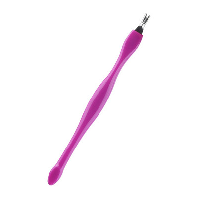 10 gab. Dead Skin Remover Nail Art Fork Kutikulu noņemšanas Knaibles Stūmējs Trimmeris Nerūsējošā tērauda pedikīrs Nagu kopšanas Nagu instrumenti