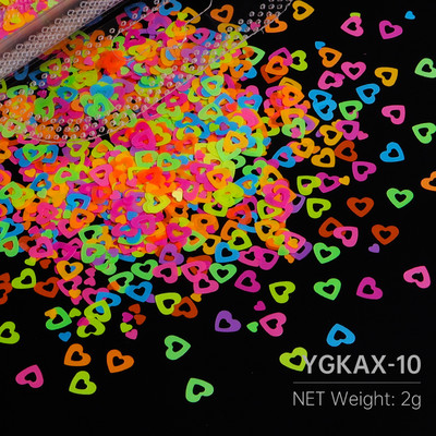 Fluoreszkáló buborék kerek flitterek köröm kiegészítők vegyes méretű kör pelyhek körömdíszítés 3D pöttyös paillettes manikűr