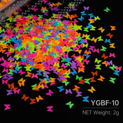 Fluoreszkáló buborék kerek flitterek köröm kiegészítők vegyes méretű kör pelyhek körömdíszítés 3D pöttyös paillettes manikűr