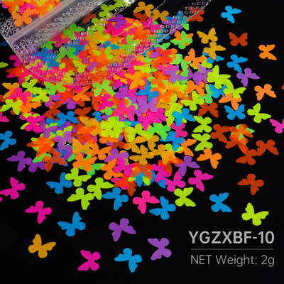 Fluoreszkáló buborék kerek flitterek köröm kiegészítők vegyes méretű kör pelyhek körömdíszítés 3D pöttyös paillettes manikűr