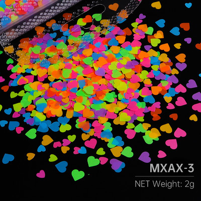 Fluoreszkáló buborék kerek flitterek köröm kiegészítők vegyes méretű kör pelyhek körömdíszítés 3D pöttyös paillettes manikűr