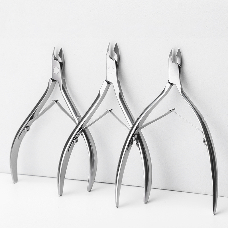 Profesionāli kutikulas knaibles Vjetnamas manikīrs nagu ādas griezējs trimmeris pedikīrs knaibles nagu šķēres no augstas kvalitātes tērauda