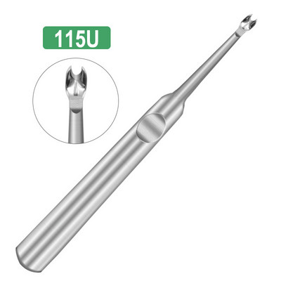 Kutikulas noņemšanas līdzeklis Atmirušās ādas spiedējs Ķirurģiskas kvalitātes nerūsējošā tērauda nagu mākslas manikīra instrumenti Skrāpējamais nagu tīrīšanas līdzeklis trimmeris
