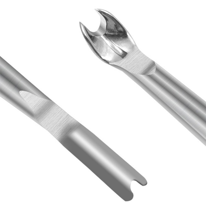 Kutikulas noņemšanas līdzeklis Atmirušās ādas spiedējs Ķirurģiskas kvalitātes nerūsējošā tērauda nagu mākslas manikīra instrumenti Skrāpējamais nagu tīrīšanas līdzeklis trimmeris