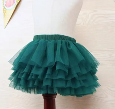 Forti Girl Tutu Mini svārki 1-8T Bērniem Princeses Pūkains Tills Svārki Toddler Baleta deju svārki Balle Kleita Bērnu Apģērbs