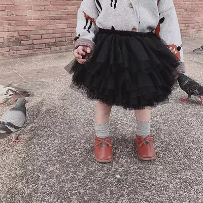 Forti Girl Tutu Mini svārki 1-8T Bērniem Princeses Pūkains Tills Svārki Toddler Baleta deju svārki Balle Kleita Bērnu Apģērbs