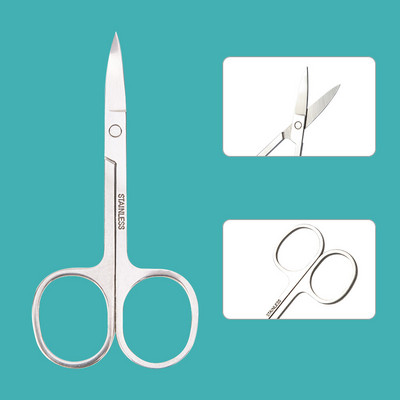 Dmoley Škare za zanoktice od nehrđajućeg čelika Alati za manikuru i pedikuru Zlatne/srebrne/dugine boje Dead Skin škare Nipper Clipper Tool