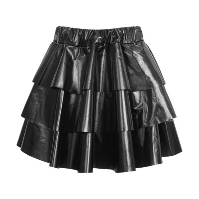 Djevojčice, metalik, sjajna suknja s volanima, 3 sloja, suknje s elastičnim pojasom u više slojeva za karnevalske plesne nastupe