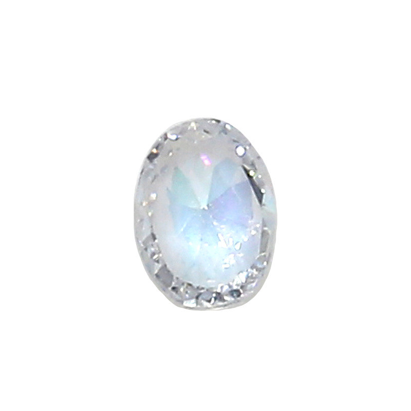 50 τμχ Sparkle 5A Mini Zircon Aurora Ice Translucent Mix Shapes Sharp Diamonds Nail Art Rhinestones Διακοσμητικά Γούρια μανικιούρ