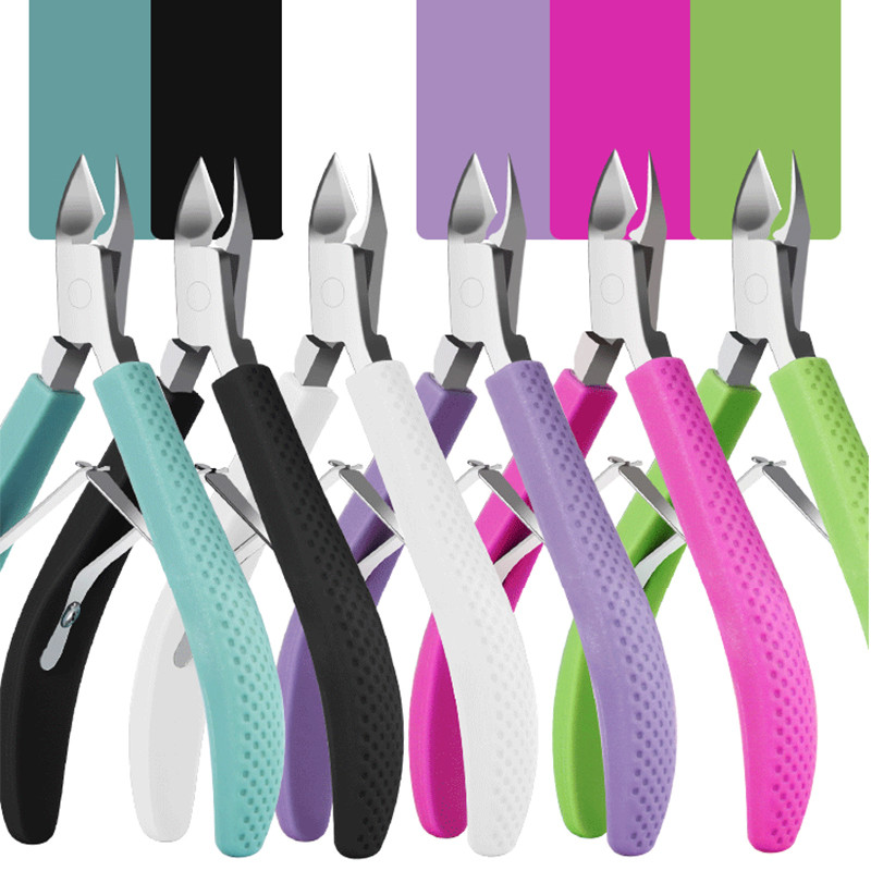 Kutikulas knaibles nagu manikīrs kutikulas šķēres griezēji trimmeris atmirušās ādas noņemšanai pedikīrs nerūsējošā tērauda griezēju rīks