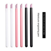 Pārnēsājamas kvarca slīpēšanas pildspalvas nagu kutikulas šķēres Dead Skin Remover nagu lakas manikīrs stick nagu vīlītes piederumu rīks