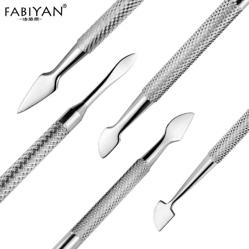 Dvostrani utor od nehrđajućeg čelika Gurač zanoktice Vilica trokutasta kukica Fiksir Odstranjivač Njega stopala Alat za pedikuru urasle prljavštine