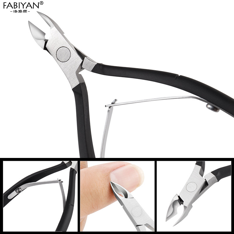 Kutikulas knaibles Šķērveida griezējs atmirušās ādas noņemšanas līdzeklis Clipper trimmeris nerūsējošā tērauda manikīrs pedikīrs nagu mākslas kopšanas instrumenti