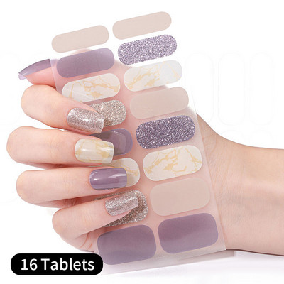 Teljesen fedő körömmatricák Élénk színű körömpakolások Teljesen fedő körömmatricák az egyedi körömdísz megjelenésért