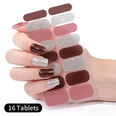 Teljesen fedő körömmatricák Élénk színű körömpakolások Teljesen fedő körömmatricák az egyedi körömdísz megjelenésért