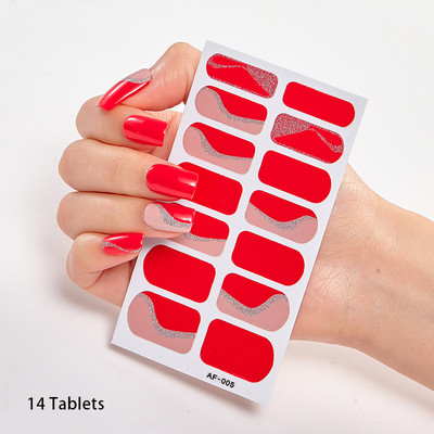 Teljesen fedő körömmatricák Élénk színű körömpakolások Teljesen fedő körömmatricák az egyedi körömdísz megjelenésért