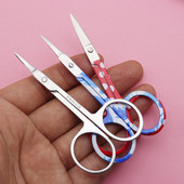 EasyNail 3gab komplekts Spoguļvirsma Straight Curve Head Professional Kutikula Manikīrs Pedikīrs Nagi Šķēres uzacis Deguns Mati