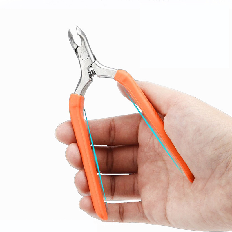 Lábköröm körömvágó olló vastag benőtt kemény körömfogó vágó holt bőr olló köröm kutikula pedikűr manikűr eszközök