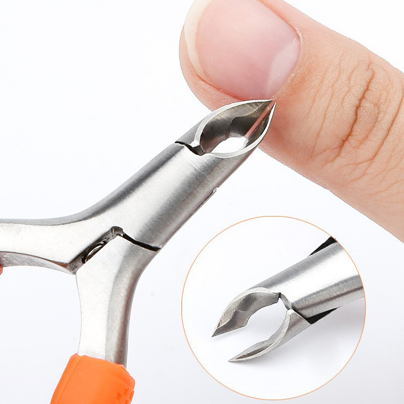Lábköröm körömvágó olló vastag benőtt kemény körömfogó vágó holt bőr olló köröm kutikula pedikűr manikűr eszközök