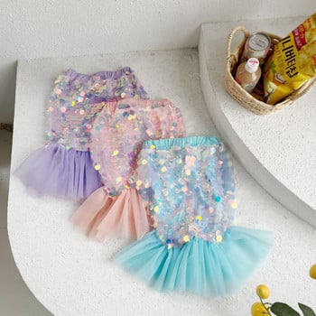 Φούστες Κορίτσια Φόρεμα μωρό Γοργόνα Πριγκίπισσα Φούστα Καλοκαίρι Νέα Παιδικά Διχτυωτό Φούστα Fishtail Φούστα Παιδικά Ρούχα