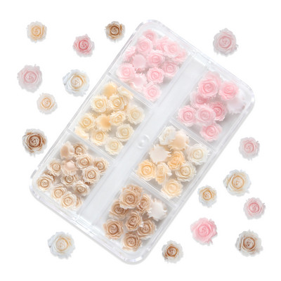 Akrila rozā 3D rožu ziedi sveķu pildījuma dekorēšana, DIY amatniecība atslēgu piekariņu kulonu izgatavošana pildviela Epoksīda silikona veidņu materiāls