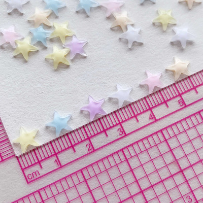 50 τμχ Ρητίνη Nail Charms Kawaii Delicate 3D Shell Jellyfish Nail Art Decorations Exquisite Nail Beauty Nail Art Charm αξεσουάρ
