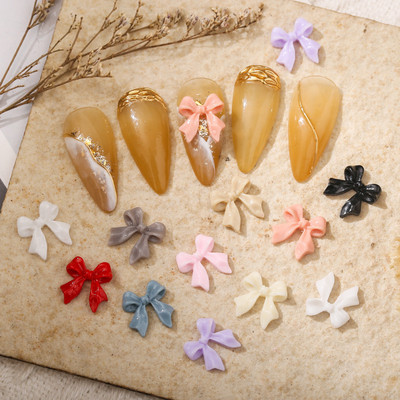 20db Pink Cartoon Doll Nail Art Charms 3D Vegyes Design Ékszerek Körömdíszek Butterfly Bear Nail Kawaii sorozat kiegészítők