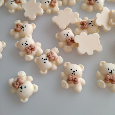 20db Pink Cartoon Doll Nail Art Charms 3D Vegyes Design Ékszerek Körömdíszek Butterfly Bear Nail Kawaii sorozat kiegészítők