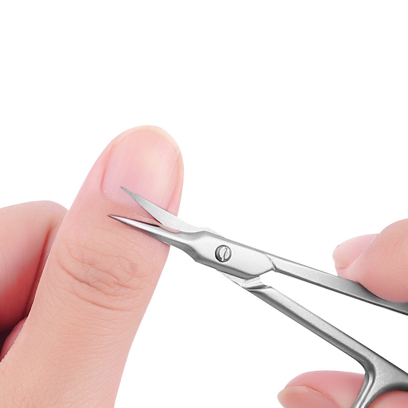 Odelių žnyplės žirklės nagų kirpimo mašinėlė negyvos odos šalinimo priemonė odelių pjoviklis lenktas nagų manikiūro reikmenys profesionalus įrankis