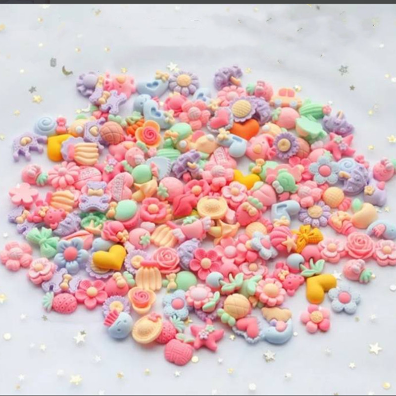 20 de bucăți 3D roz în formă mixtă pentru decorațiuni pentru unghii, piese de decorațiuni din rășină, flori Kawaii, accesorii pentru unghii, presă pe unghii, strasuri