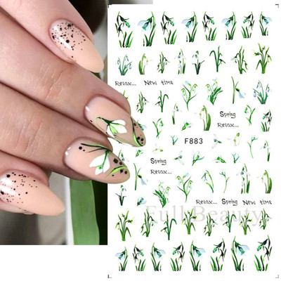 3D citrona augļu nagu uzlīme ķiršu radoša augļu nagu māksla Jauki pašlīmējoši slīdņi vasaras maisījuma dizains manikīra dekorēšanai