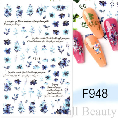 3D citrona augļu nagu uzlīme ķiršu radoša augļu nagu māksla Jauki pašlīmējoši slīdņi vasaras maisījuma dizains manikīra dekorēšanai