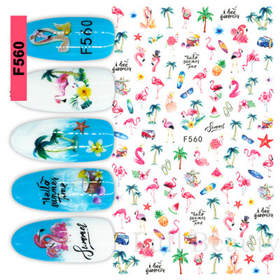 3D citrona augļu nagu uzlīme ķiršu radoša augļu nagu māksla Jauki pašlīmējoši slīdņi vasaras maisījuma dizains manikīra dekorēšanai