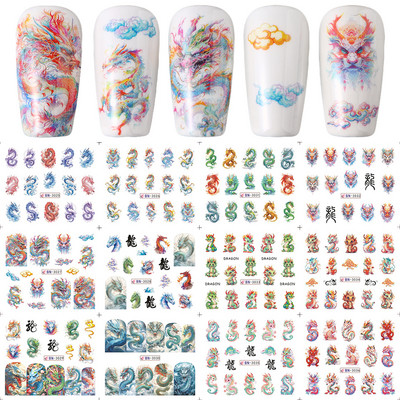 12 tk Marmorist küünte vesikleebised tindiga õitsevad tekstuursed kleebised küüntele gradientkiledega võlusid kevadised liugurid maniküüri kaunistused