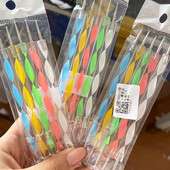 5Pcs/Set Dotting Pen Nail Art Tip Crystal Beads Drška Dual-ended Metal Ball End Crtanje Slikanje Rhinestones Alat za Manikuru