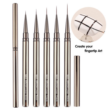 Nail Art Brush Design Tip Painting Drawing Carving Dotting Pen FlatFan Liner Acrylic Gel UV Polish Tool Инструменти за маникюр Dotting Tools