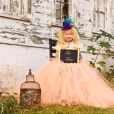 Crne lepršave duge tutu suknje za djevojčice Ručno rađene plesne male suknje za malu djecu Donje suknje Dječje suknje za božićne zabave