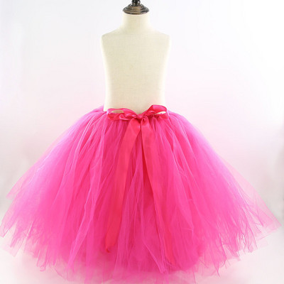 Crne lepršave duge tutu suknje za djevojčice Ručno rađene plesne male suknje za malu djecu Donje suknje Dječje suknje za božićne zabave