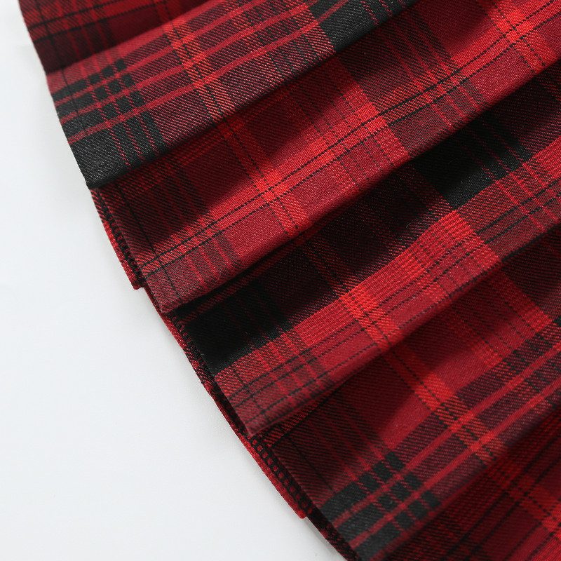 Ziemassvētku kroku svārki spēļu meitenēm Preppy Style formas svārki bērniem no 3 līdz 15 gadiem Pusaudžu skolas deju grupas bērniem Tutu svārki