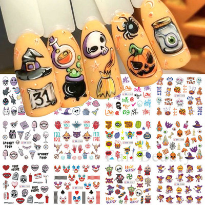 12gb Kawaii Cat nagu ūdens uzlīme Anime akvareļu dizaina folija nagu uzlīmēm Jauka karikatūra ūdenszīmes pārneses manikīra slīdnis