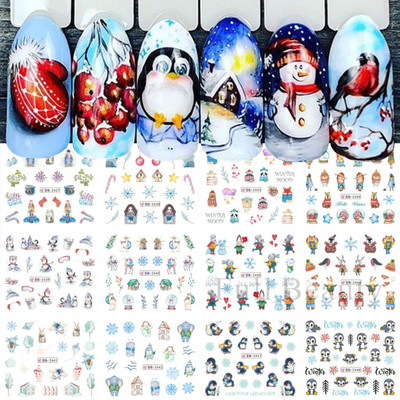 12gb Kawaii Cat nagu ūdens uzlīme Anime akvareļu dizaina folija nagu uzlīmēm Jauka karikatūra ūdenszīmes pārneses manikīra slīdnis