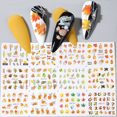 12gb Kawaii Cat nagu ūdens uzlīme Anime akvareļu dizaina folija nagu uzlīmēm Jauka karikatūra ūdenszīmes pārneses manikīra slīdnis