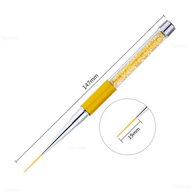 1 gab. Divas galviņas Akrila metāla punktveida vaska pildspalva Rhinestones Gem Picker Crystal Picking Nagu mākslas kniedes Dotter DIY Point Drill Tools