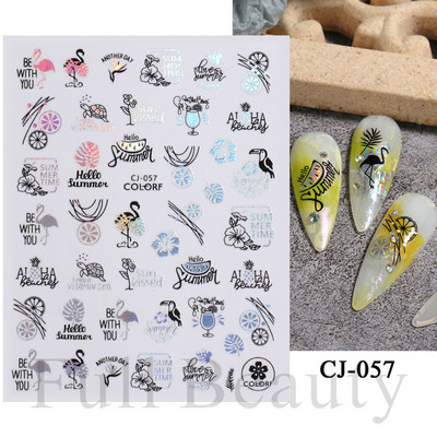 Baltas, melnas mežģīnes ziedu nagu 3D uzlīmes Lapu zieds tauriņš vienkārši slīdņi Eleganti kāzu nagu dizaina manikīra dekori CHF873